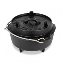 Petromax Feuertopf ft3 Dutch Oven aus Gusseisen - 1,6L...