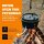 Petromax Feuertopf ft3 Dutch Oven aus Gusseisen - 1,6L Topf & 0,4L Deckel (Pfanne)