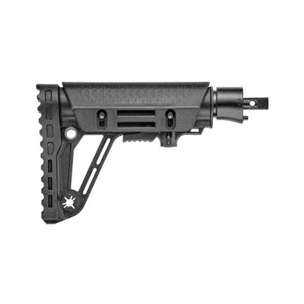 EK Archery Schulterstütze mit Buffer Tube und Wangenauflage (Optik 1) - für Revo 7, Siege, R9, RX, Adder