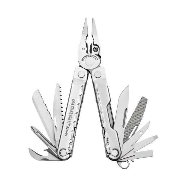 Leatherman REBAR - Edelstahl silber