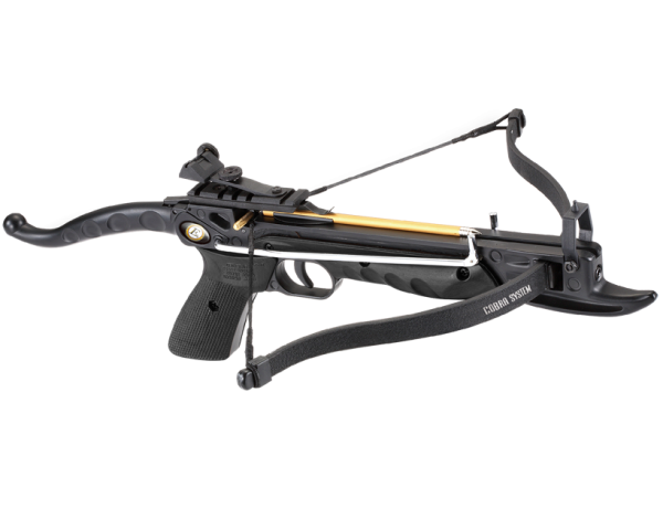 EK-Archery COBRA XBOW Pistolenarmbrust 80lbs (ALUMINUM) Schwarz