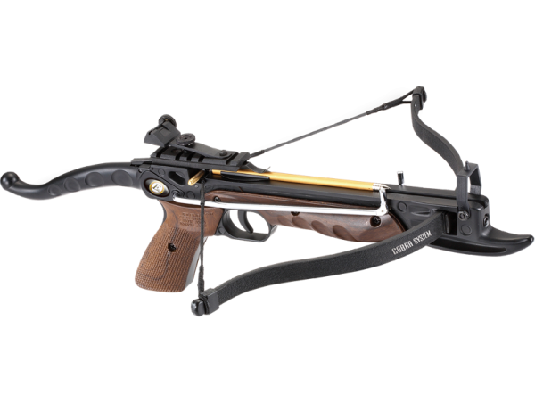 EK-Archery COBRA XBOW Pistolenarmbrust 80lbs (ALUMINUM) Holzoptik