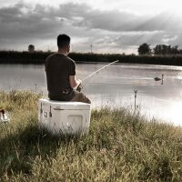 Petromax Passiv-Kühlbox 50 Liter (Olivfarben)