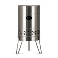 Feuertonne Pyron inkl. Grillplatte und Abdeckhaube