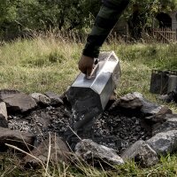 Petromax Kohlenschweler aus Edelstahl