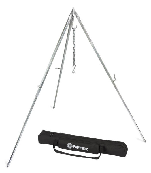 Petromax Dreibein mit Kette & Haken inkl. Transporttasche