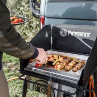 Petromax Edelstahl Plancha Grillplatte Gastisch, 38,5 x 36,5cm