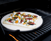 Enders SWITCH GRID Pizzastein, Ø 31,5 cm, Gusseisen, Keramik