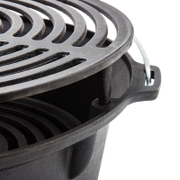 Petromax gusseiserner Feuergrill tg3 ROST BESCHÄDIGT