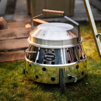 Petromax Atago Grillhaube aus Edelstahl