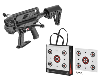 EK Archery REVO 7 inkl. Pfeilfangmatte (Tasche, 4 Pins, Zielscheibenpapier)