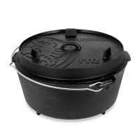 Petromax Feuertopf ft12 Dutch Oven aus Gusseisen - 10,8L...