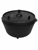 Petromax Feuertopf ft18 Dutch Oven aus Gusseisen - 16,1L...