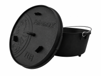 Petromax Feuertopf ft18 Dutch Oven aus Gusseisen - 16,1L...