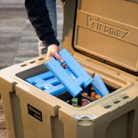 Petromax Passiv-Kühlbox 50 Liter (sandfarben)