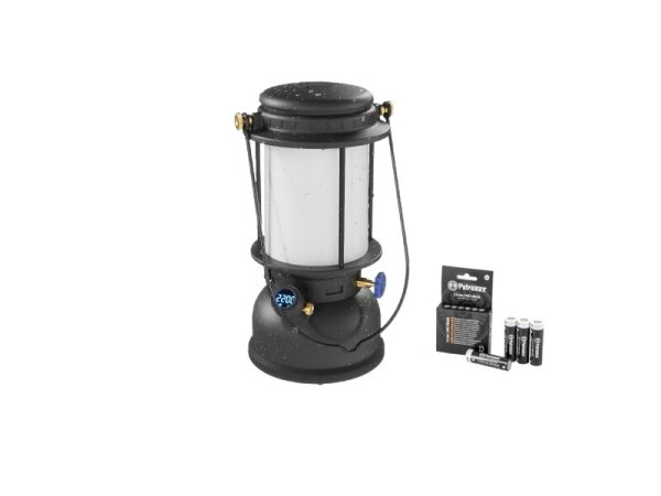 Petromax LM500 LED Laterne inkl. Akku (4er Pack) - schwarz