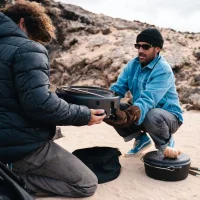 Petromax Atago Black Edition inkl. emailliertem Gussgrillrost