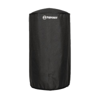 Petromax Feuertonne Pyron - Black Edition inkl. Grillplatte und Abdeckhaube