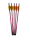 5er Pack rote Aluminium Bolzen Länge 14" (35,5cm) für EK-Archery Jag 1 und Jag 2 40-95lbs