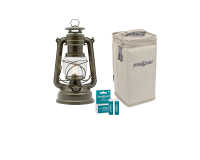 Feuerhand LED Laterne Baby Special 276 Olive inkl. Tasche...