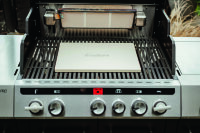 Enders Pizzastein eckig, ca. 40 x 30 x 1,5cm