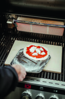 Enders Pizzastein eckig, ca. 40 x 30 x 1,5cm