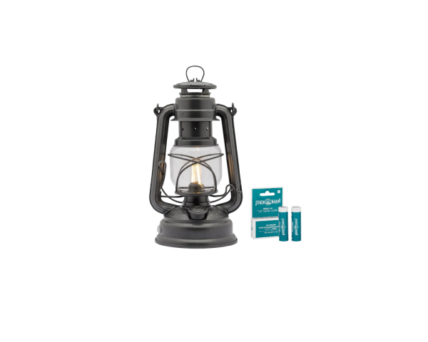 Feuerhand LED Laterne Baby Special 276 Sparkling Iron inkl. Akku