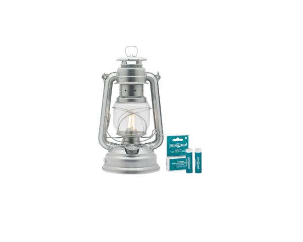 Feuerhand LED Laterne Baby Special 276 Zinc-Plated inkl. Akku