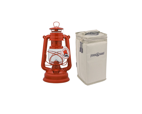 Feuerhand Sturmlaterne Baby Special 276 (Brick Red) inkl. Tasche