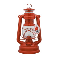 Feuerhand Sturmlaterne Baby Special 276 (Brick Red) inkl....