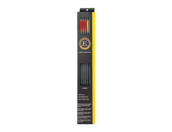 EK Archery 6er Pack Carbonbolzen Länge 20" (50,8cm) für Vulcan 400/415