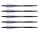 Steambow AR-Series – PD-5 Übungspfeile 7,5 x 220mm, 5 Stück