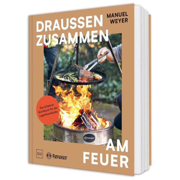 Petromax - Draußen zusammen am Feuer (Buch), Kochbuch