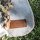 Petromax Wolldecke aus Schafschurwolle (150x200cm) rauchweiß/dunkelgrau