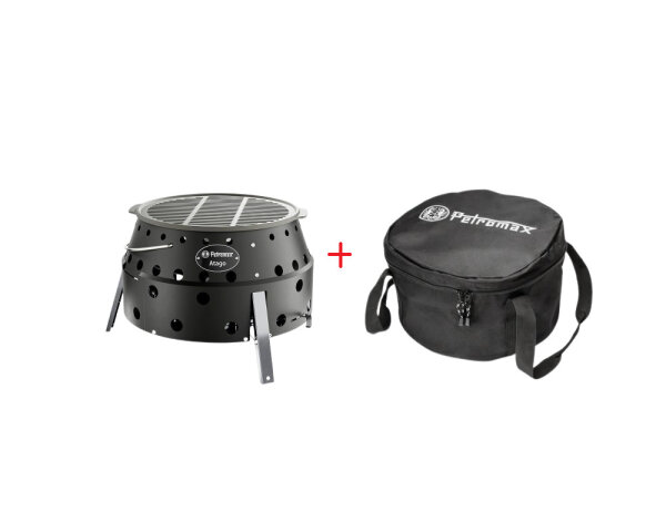 Petromax Atago Black Edition inkl. Transporttasche