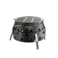 Petromax Atago Black Edition inkl. Grillplatte, Einsatz und Kochaufsatz