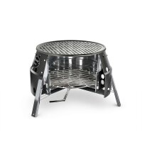 Petromax Atago Black Edition inkl. Grillplatte, Einsatz und Kochaufsatz