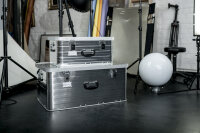 Enders Aluminiumbox Toronto silber XXL (130 Liter), Aufbewahrungsbox