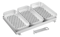 Enders Edelstahl-Grillpfanne inkl. Schalen für Urban...