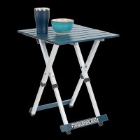 GCI Compact Camp Table 20 Teal, klappbarer Campingtisch
