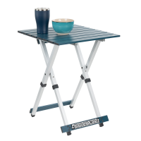 GCI Compact Camp Table 20 Teal, klappbarer Campingtisch