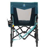 GCI Stowaway Rocker mit Seitentisch Teal, Faltstuhl
