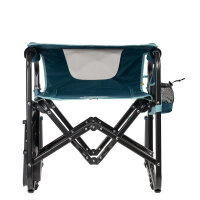 GCI Stowaway Rocker mit Seitentisch Teal, Faltstuhl