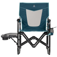 GCI Stowaway Rocker mit Seitentisch Teal, Faltstuhl