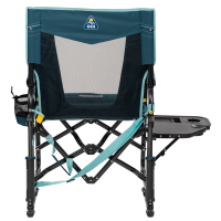 GCI Stowaway Rocker mit Seitentisch Teal, Faltstuhl