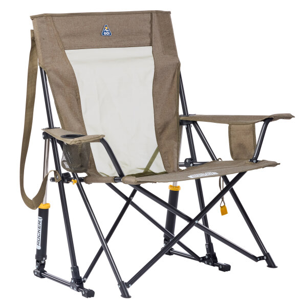 GCI Comfort Pro Rocker XL Heathered Aged Fatigue, Campingstuhl