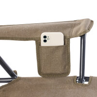 GCI Comfort Pro Rocker XL Heathered Aged Fatigue, Campingstuhl