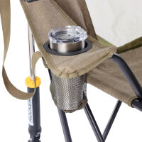 GCI Comfort Pro Rocker XL Heathered Aged Fatigue, Campingstuhl