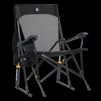 GCI Breeze Rocker Black, faltbarer Campingstuhl