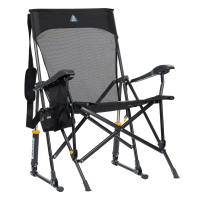 GCI Breeze Rocker Black, faltbarer Campingstuhl